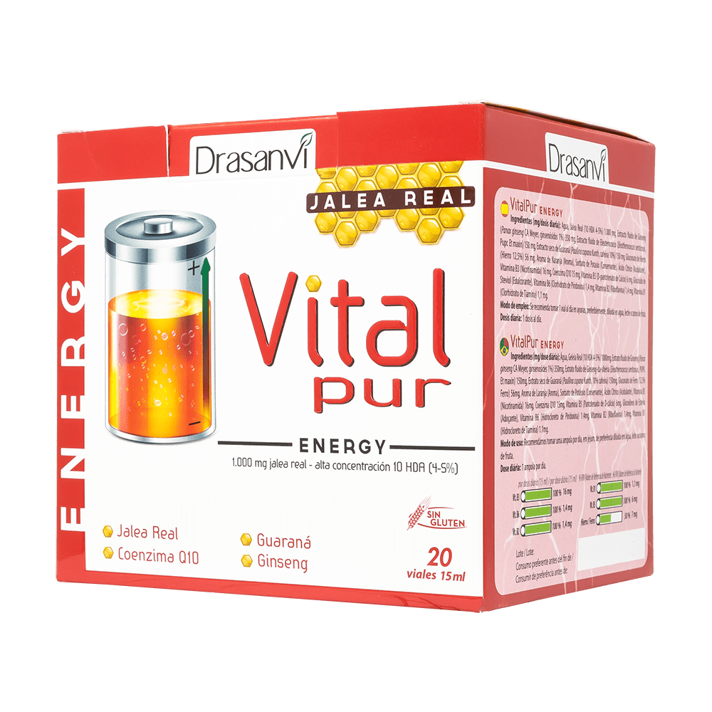 Vitalpur Energy 20×15 ml Viales Drasanvi