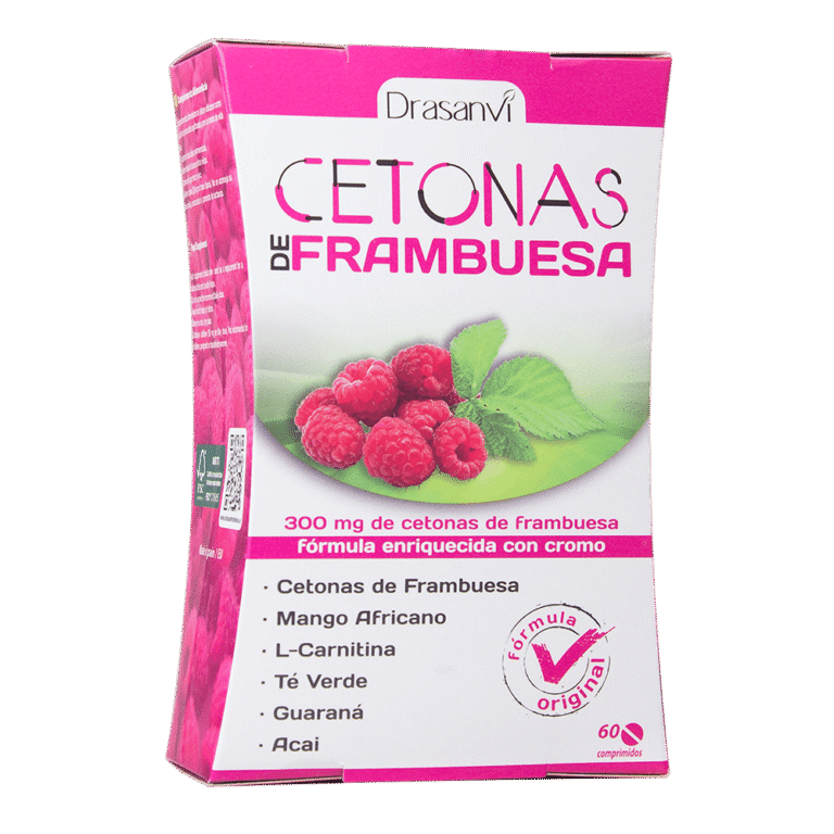 Cetonas de Frambuesa 60 Comprimidos Drasanvi