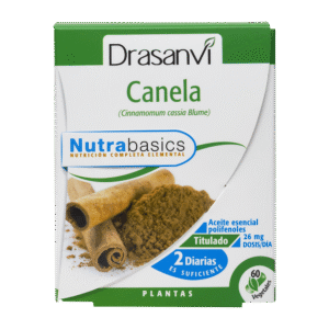 Canela 60 Cápsulas Nutrabasics Drasanvi
