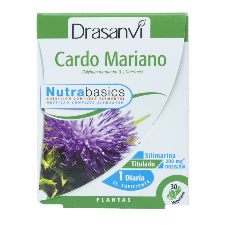 Cardo Mariano 30 Cápsulas Nutrabasics Drasanvi