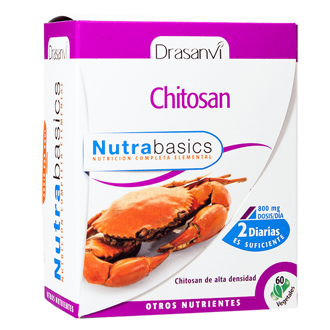 Chitosan 60 Cápsulas Nutrabasics Drasanvi