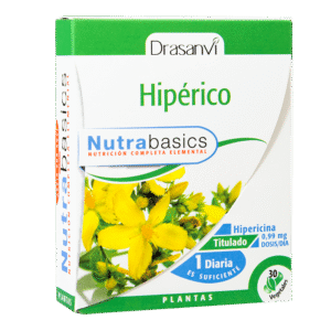 Hipérico 30 Cápsulas Nutrabasics Drasanvi