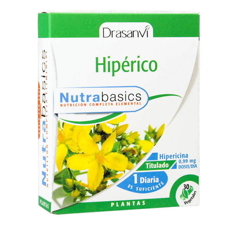 Hipérico 30 Cápsulas Nutrabasics Drasanvi