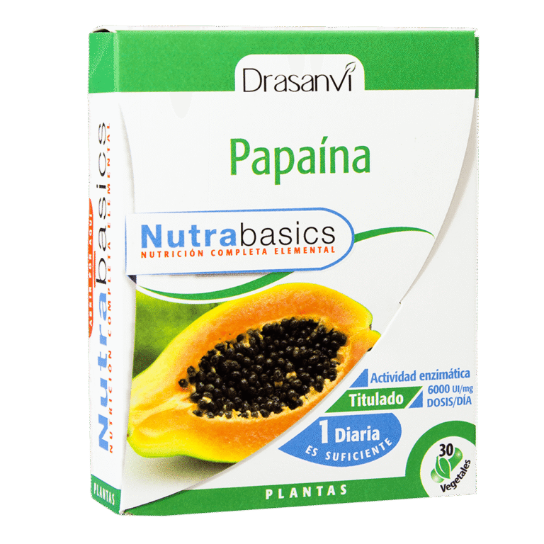 Papaína 30 Cápsulas Nutrabasics