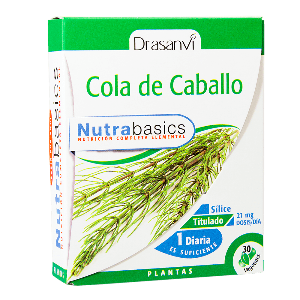 Cola de Caballo 30 Cápsulas Nutrabasics Drasanvi