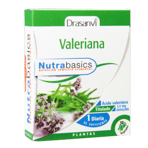 Valeriana 30 Cápsulas Nutrabasics Drasanvi