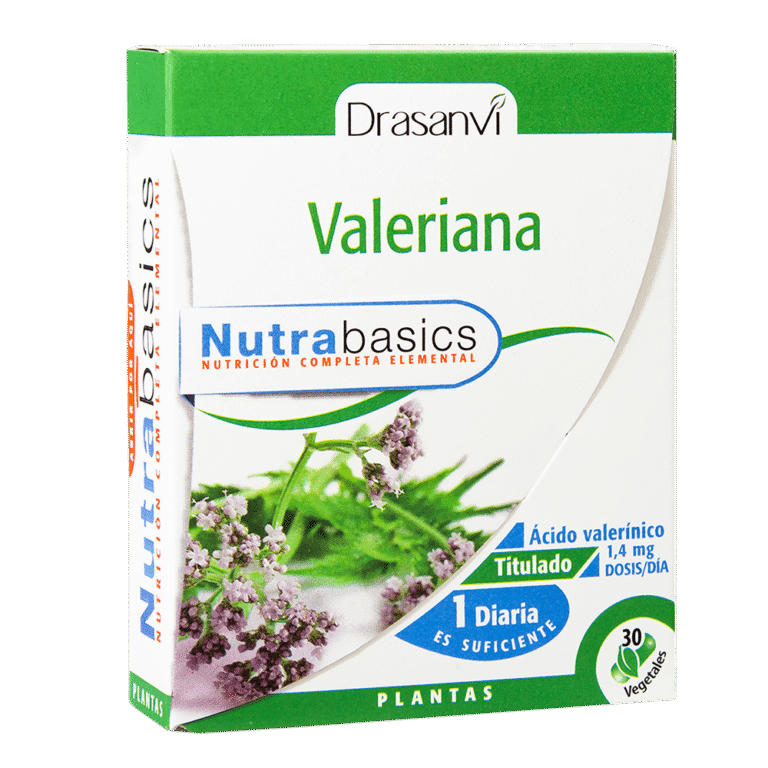 Valeriana 30 Cápsulas Nutrabasics Drasanvi