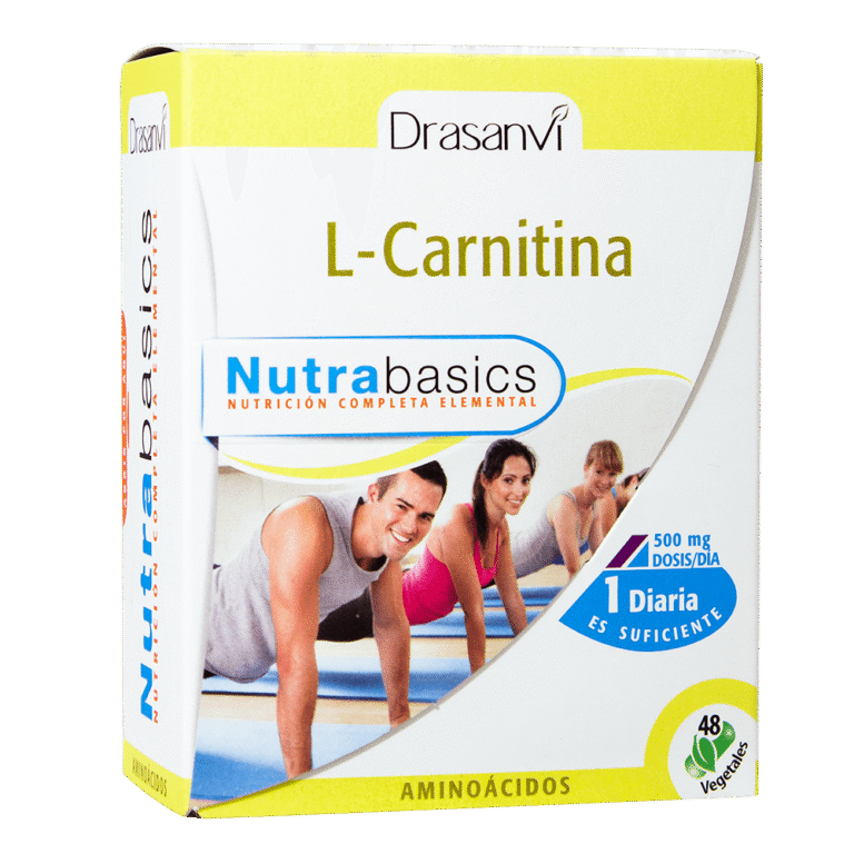 L-Carnitina 48 Cápsulas Nutrabasics Drasanvi