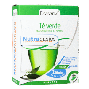 Té Verde 60 Cápsulas Nutrabasics Drasanvi