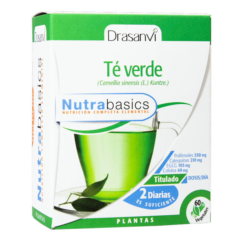Té Verde 60 Cápsulas Nutrabasics Drasanvi