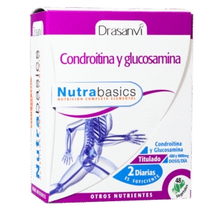 Condroitina y Glucosamina 48 Cápsulas Nutrabasics Drasanvi