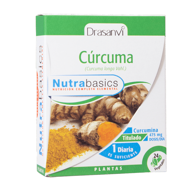 Cúrcuma 24 Cápsulas Nutrabasics Drasanvi