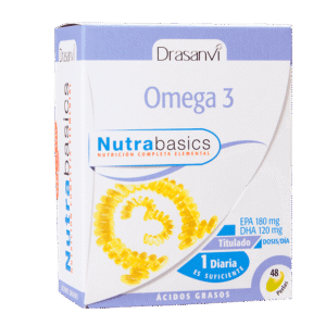 Omega 3 1000 mg 48 Perlas Nutrabasics Drasanvi