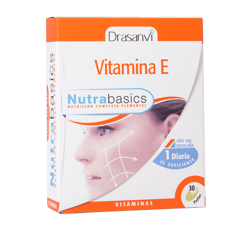 Vitamina E 30 Perlas Nutrabasics Drasanvi