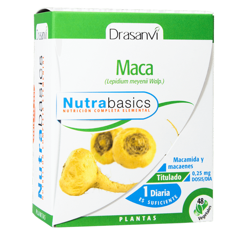 Maca 48 cápsulas Nutrabasics