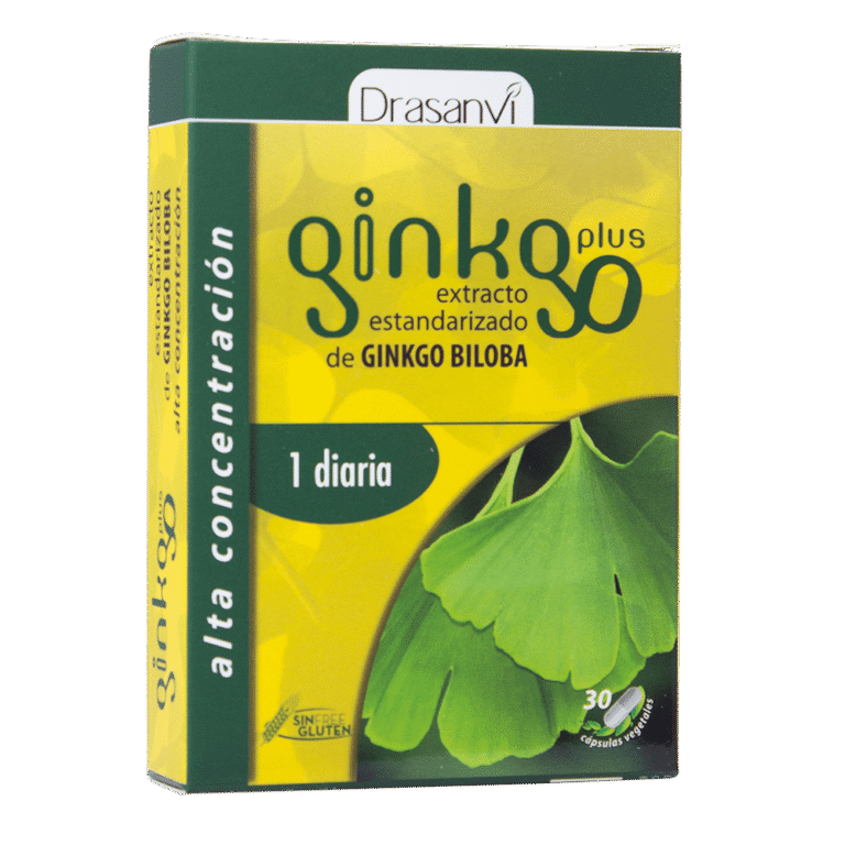Ginkgo Plus 30 Cápsulas Drasanvi
