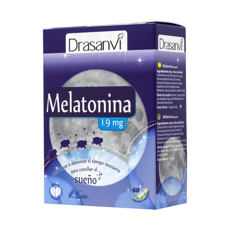 Melatonina 60 Cápsulas 1.9 mg Drasanvi