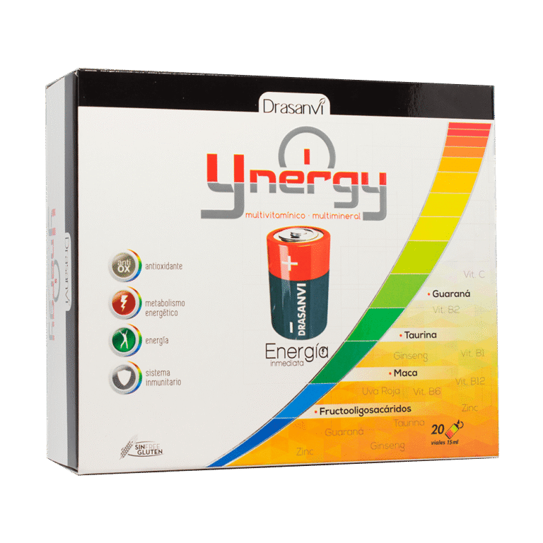 Ynergy Energía Inmediata 20×45 ml Viales Drasanvi