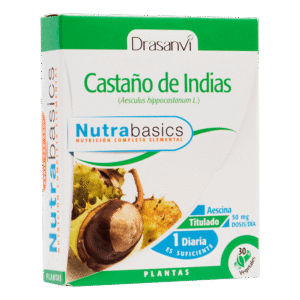 Castaño Indias 30 Cápsulas Nutrabasics Drasanvi