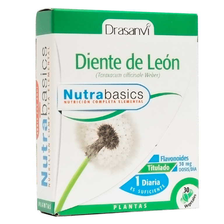 Diente de León 30 Cápsulas Nutrabasics Drasanvi