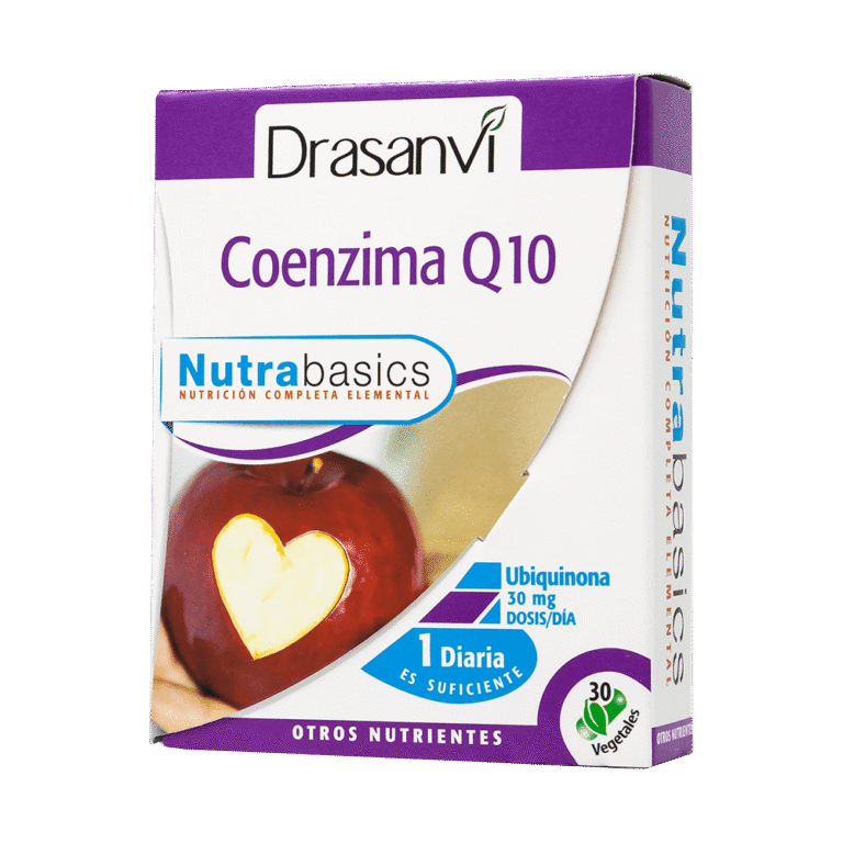 Coenzima Q10 30 Cápsulas Nutrabasics Drasanvi