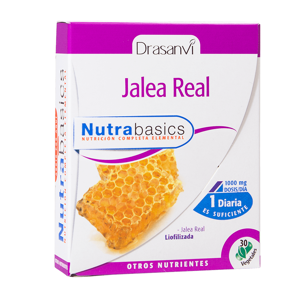 Jalea Real 1000 mg 30 Cápsulas Nutrabasics Drasanvi
