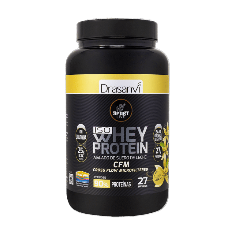 Whey Protein Aislado Vainilla 800 g Sport Live Drasanvi