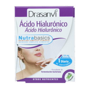 Ácido Hialurónico 30 Cápsulas Nutrabasics Drasanvi