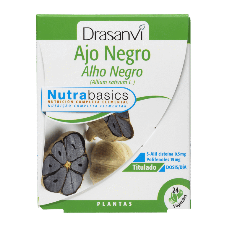Ajo Negro 24 Cápsulas Nutrabasics Drasanvi
