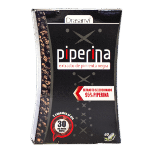 Piperina 60 Cápsulas Drasanvi