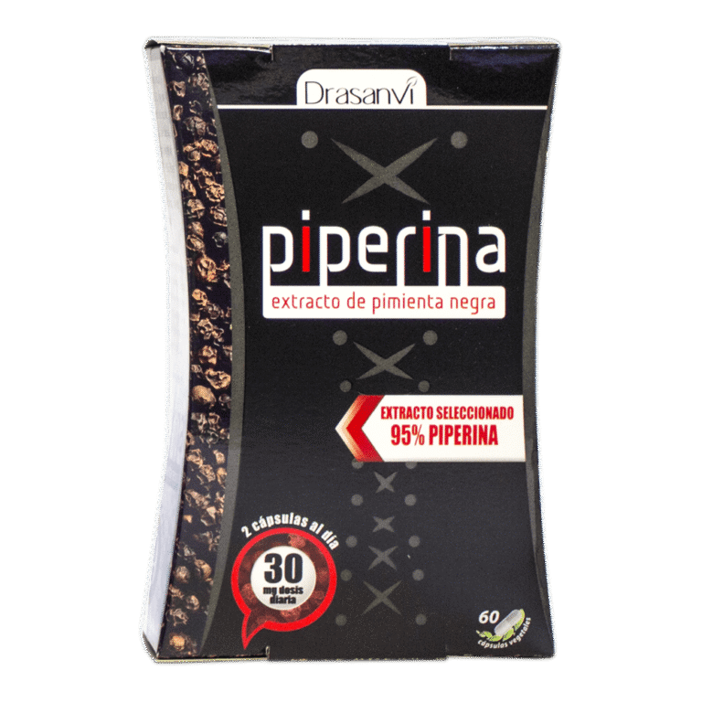 Piperina 60 Cápsulas Drasanvi