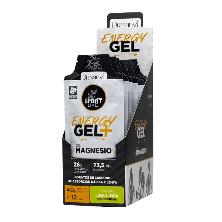 Gel Energético Plus Lima Limón 40g Sport Live