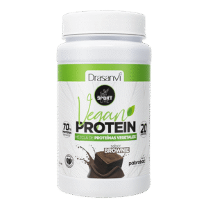 Proteína Vegana Brownie 600 g Sport Live Drasanvi