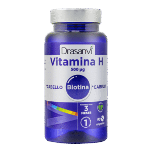 Vitamina H 500 µg Biotina 90 Comprimidos Drasanvi