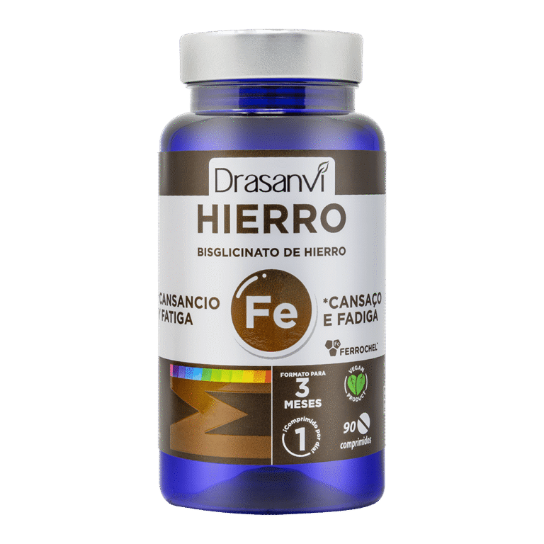 Mineral Bisglicinato de Hierro Ferrochel 90 Comprimidos Drasanvi