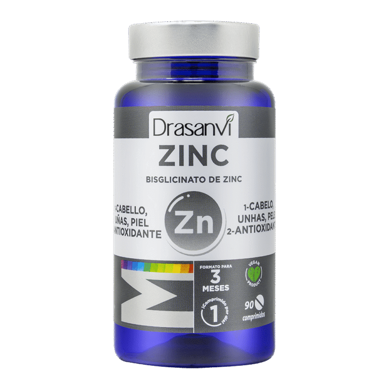Mineral Bisglicinato de Zinc 90 Comprimidos Drasanvi