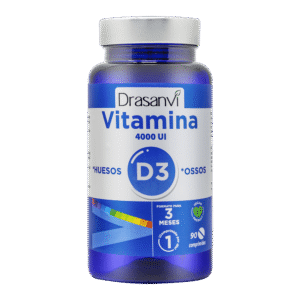 Vitamina D3 4000 UI 90 Comprimidos Drasanvi