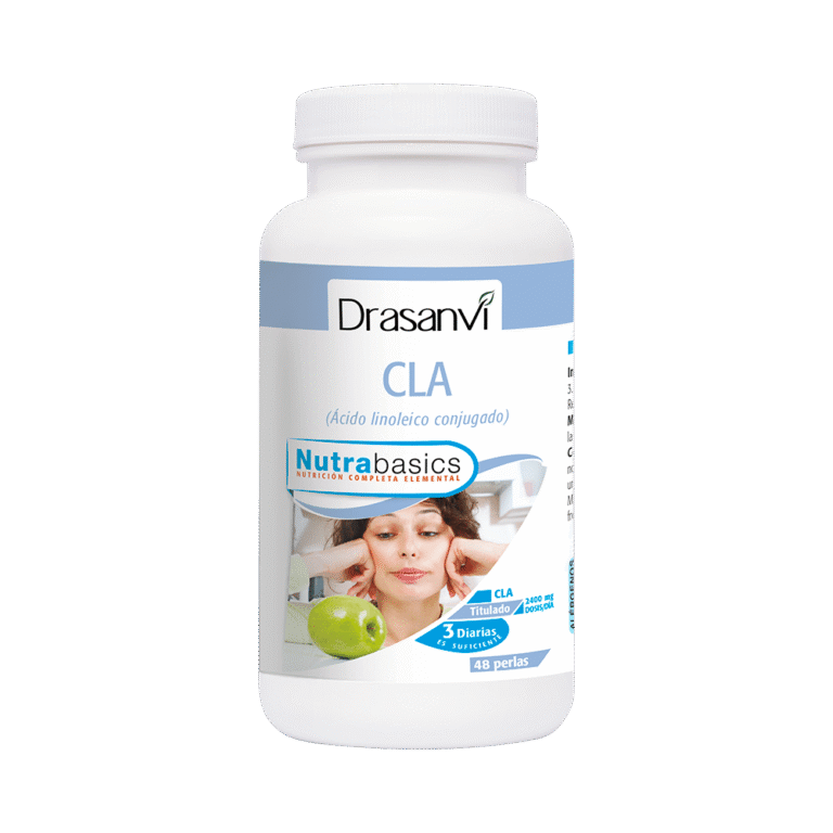 CLA Ácido Linoleico Conjugado Bote 48 Perlas Nutrabasics Drasanvi