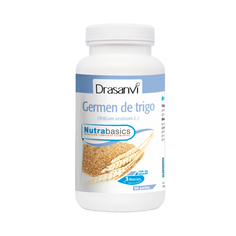 Germen de Trigo 500 mg Bote 90 Perlas Nutrabasics