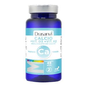 Mineral Calcio + Vitamina D3 + Vitamina K2 90 Comprimidos Drasanvi