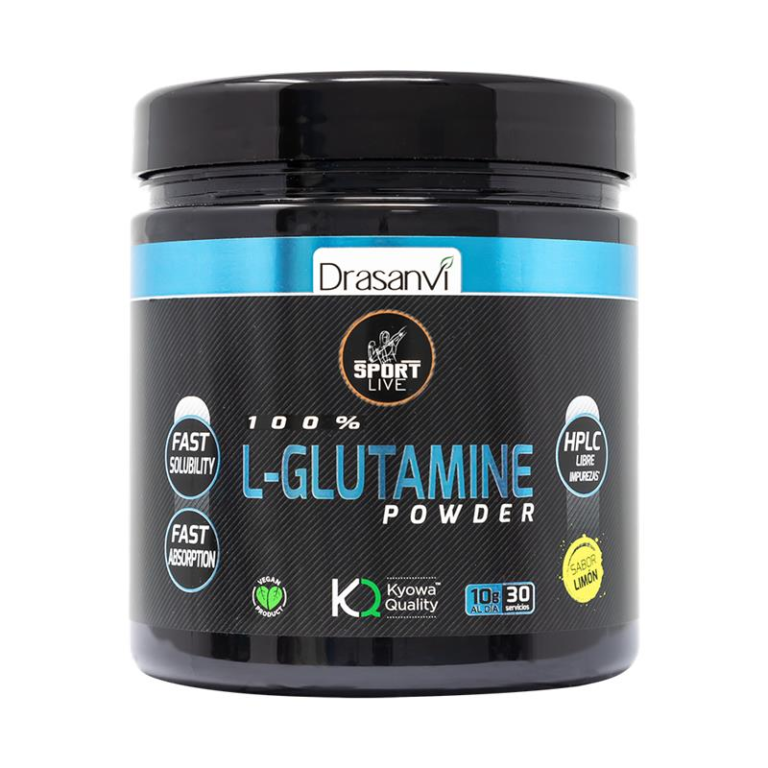 L-Glutamina Sabor Limón Sport Live 300 g Drasanvi