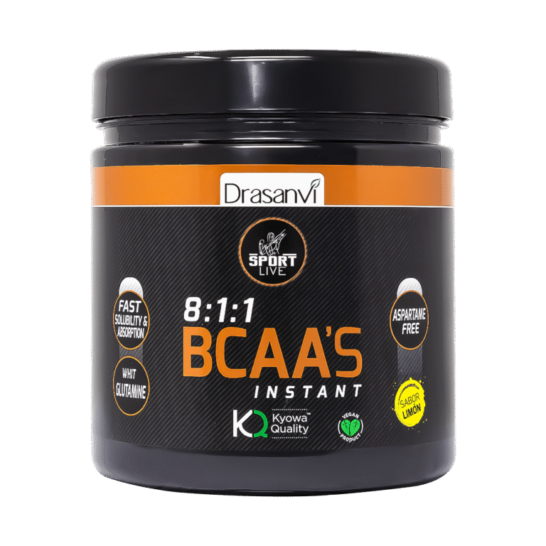 BCAAS + Glutamina Kyowa Sabor Limón 275 g Sport Live Drasanvi