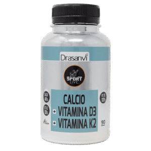 Calcio Vitamina D3+ K2 90 Comprimidos Sport Live Drasanvi