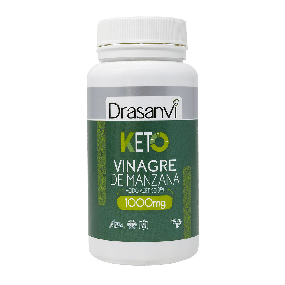 Vinagre de Manzana 60 Cápsulas Keto Drasanvi