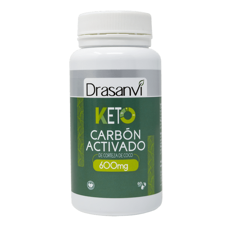 Carbón Vegetal 60 Cápsulas Keto Drasanvi