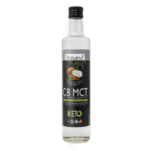 Aceite MCT Coco Puro 100% C8 500 ml Keto Drasanvi
