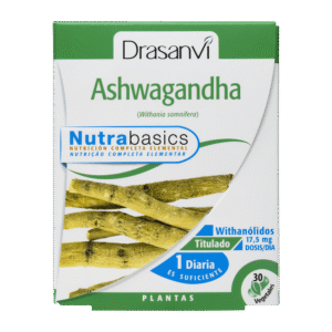 Ashwagandha 30 Cápsulas Nutrabasics Drasanvi