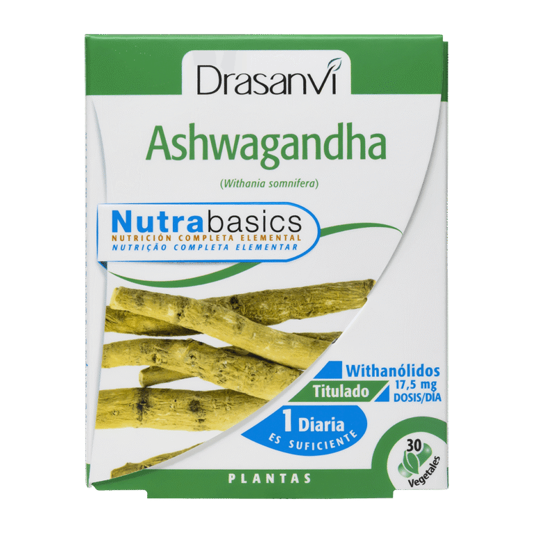 Ashwagandha 30 Cápsulas Nutrabasics Drasanvi