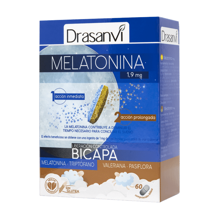Melatonina Bicapa 60 Comprimidos Drasanvi