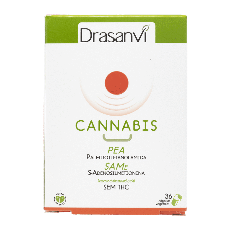 Cannabis D Rojo 36 Cápsulas Drasanvi